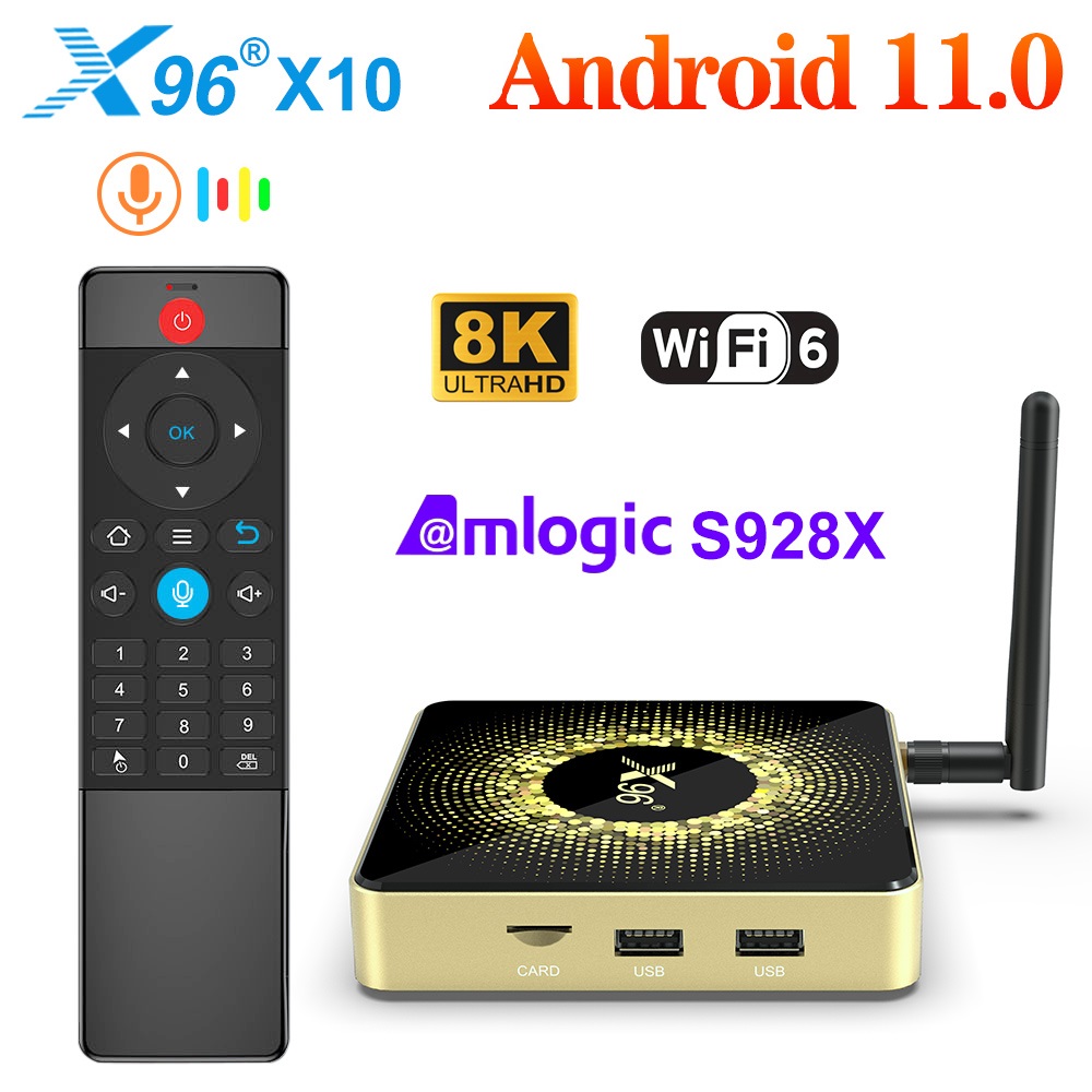 Khadas Vim4 8Gb - X96 X10 Amlogic S928X-J TV-Box 8