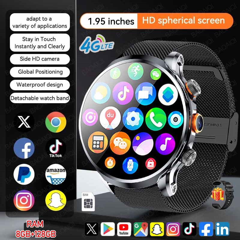 Khadas Vim4 8Gb - 5G/4G Full Netcom Smartwatches 680*680 AMOLED
