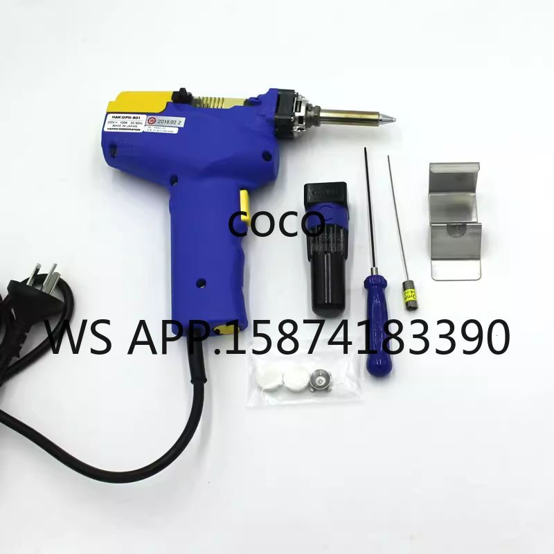 Desoldering Gun Vacuum Electric - HAKKO FR-301 Entlötpistole Elektrischer Vakuum-Lötsauger Keramikheizung