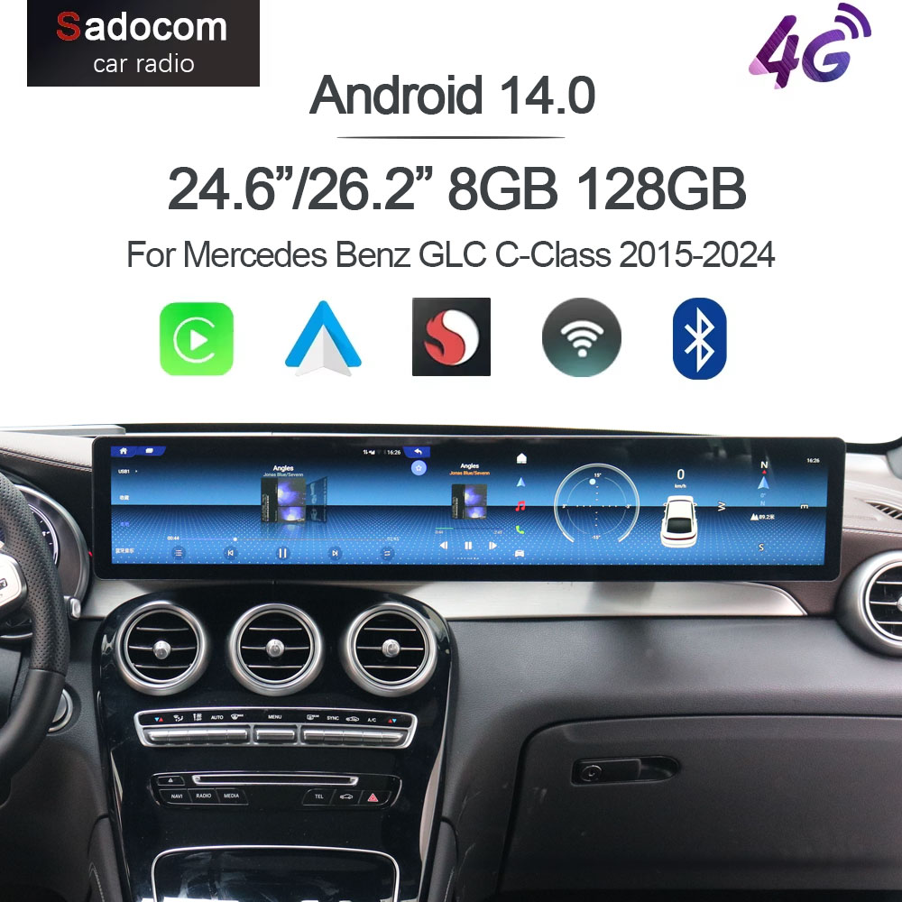 Khadas Vim4 8Gb - Qualcomm CarPlay 24,6'/26,2' Android 13 8GB+128GB