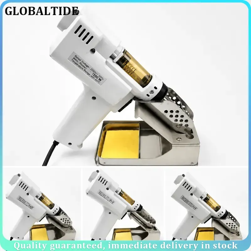 Desoldering Gun Vacuum Electric - 110V/220V Elektrische Entlötpistole 100W Vakuum-Lötsaugpumpe Absorptionswerkzeug