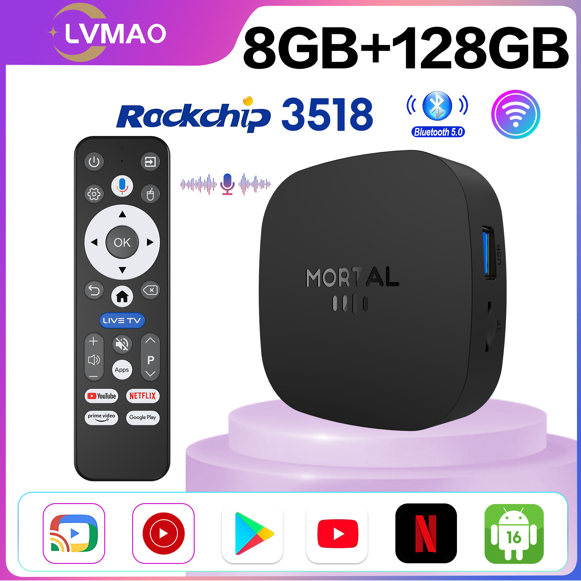 Khadas Vim4 8Gb - Neue TV-Box T1+ RK3518 (2026) –