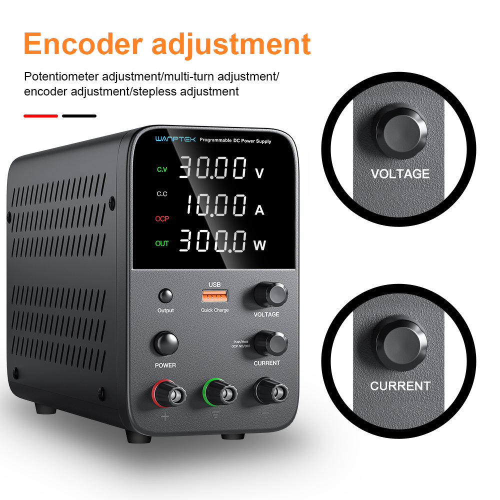 Wanptek Labor-Stromversorgung  – Programmable Dc Power Supply 60V 5A Bewertung und Preis