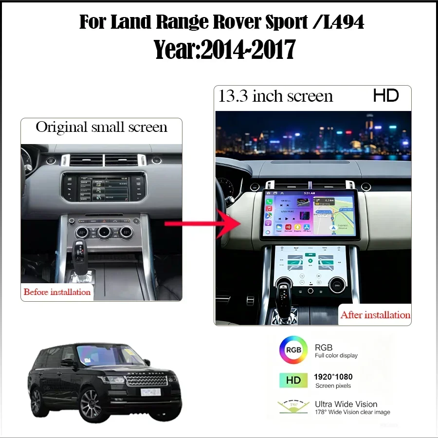 13,3-Zoll-Android14-Carplay-Mu – Khadas Vim4 8Gb Bewertung und Preis
