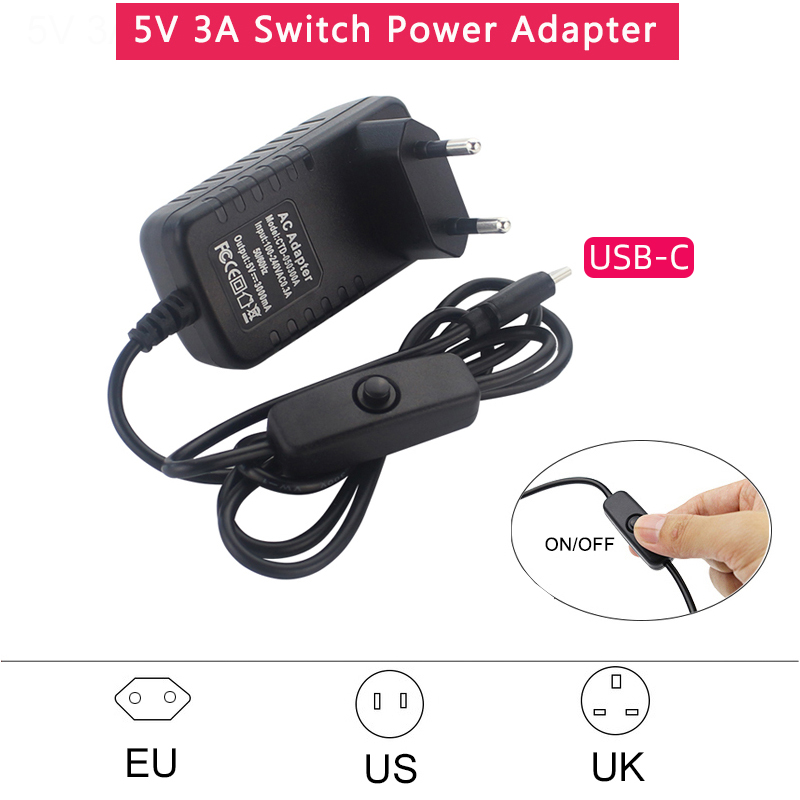 5V 3A Netzteil mit Ein-/Aussch – Banana Pi Bpi-M5 Bewertung und Preis