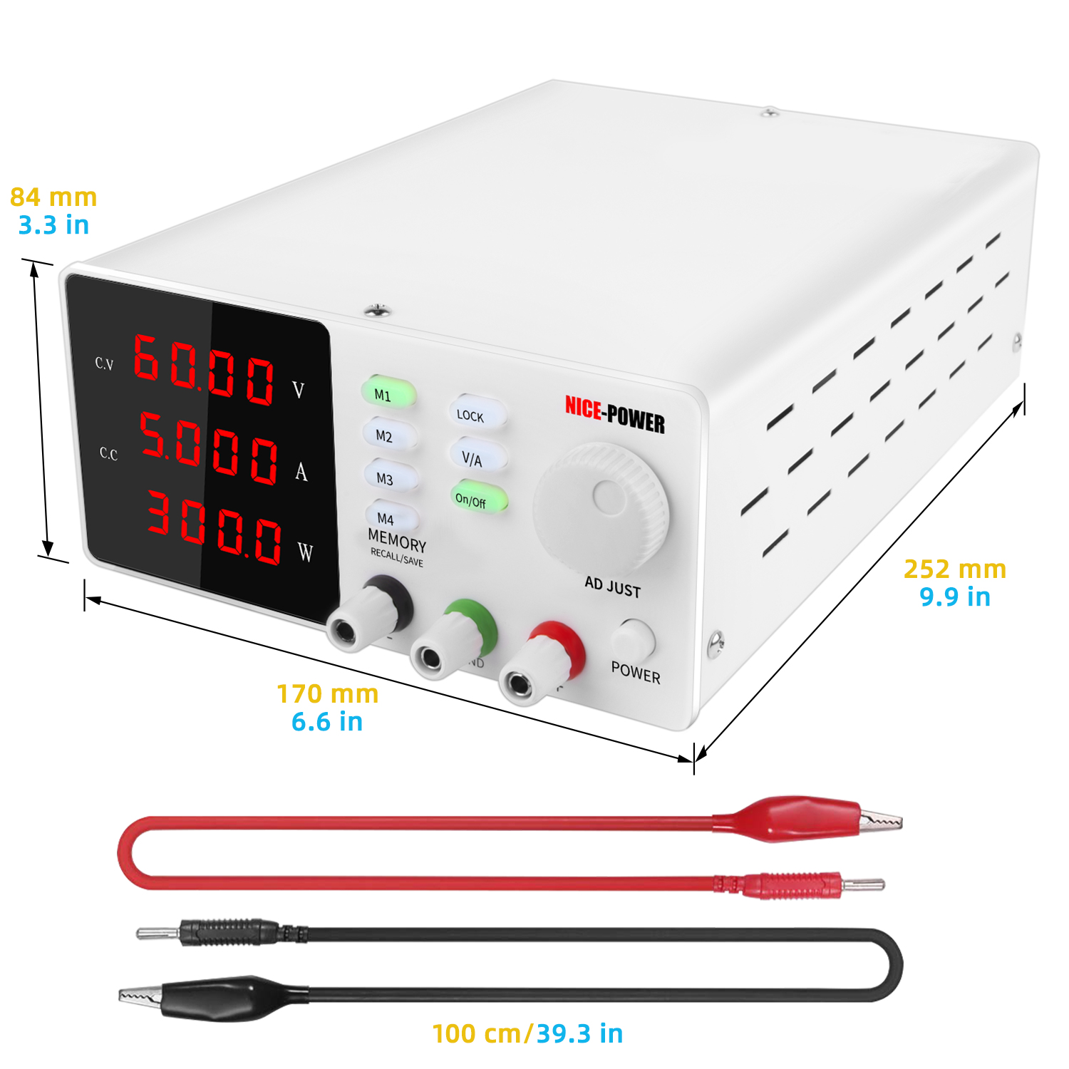 Neues Design Nice Power Spps-S – Programmable Dc Power Supply 60V 5A Bewertung und Preis