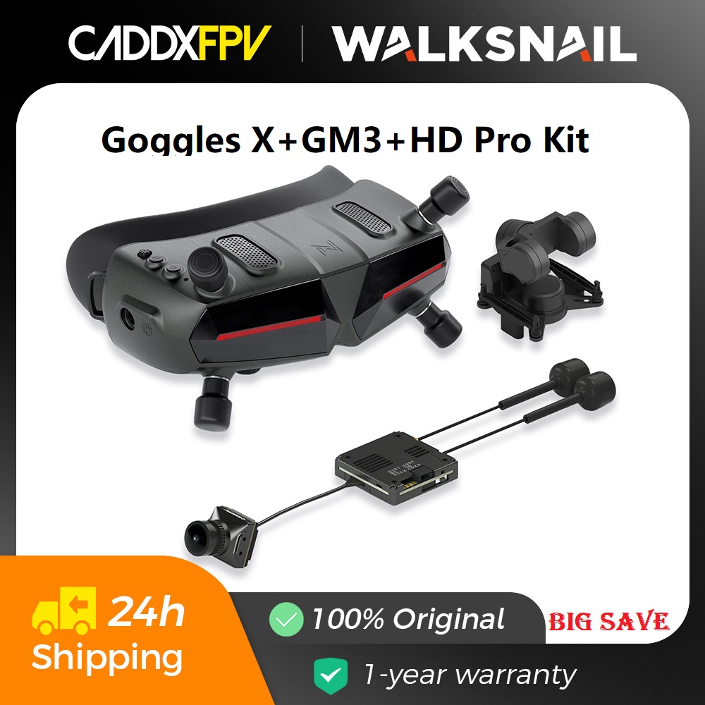 Caddx Walksnail Avatar HD Gogg – Fpv Goggles Avatar Hd Receiver Bewertung und Preis