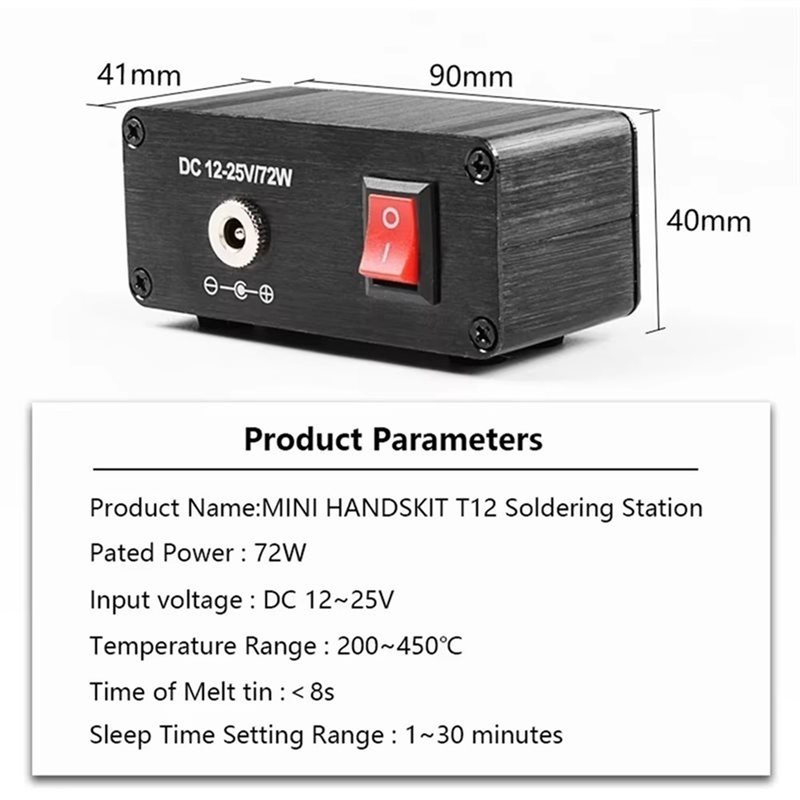 B03C-T12 Digitale Lötstation T – Soldering Station T12 Oled Bewertung und Preis